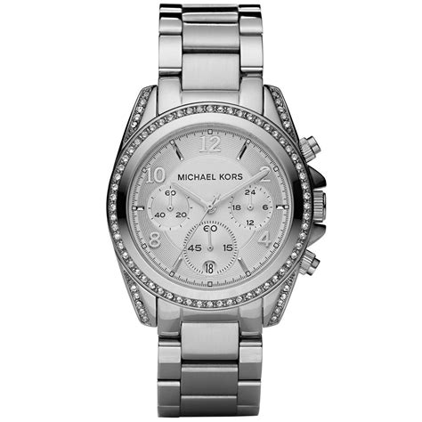 michael kors uhr silber silber|michael kors damenuhrn.